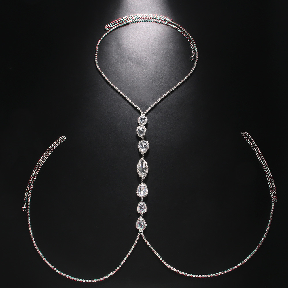 Fashion Sexy Water Drop Neckla - огляд і ціна Body Jewelry