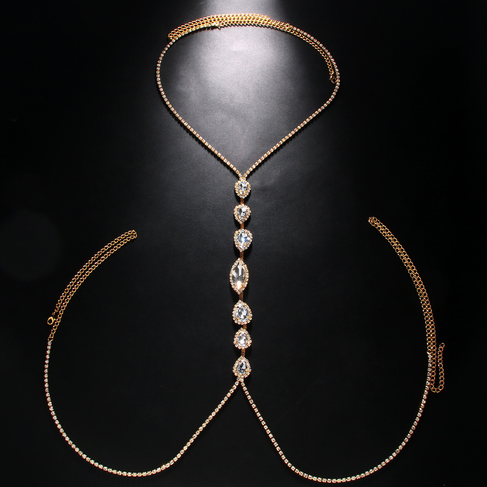 Fashion Sexy Water Drop Neckla - огляд і ціна Body Jewelry