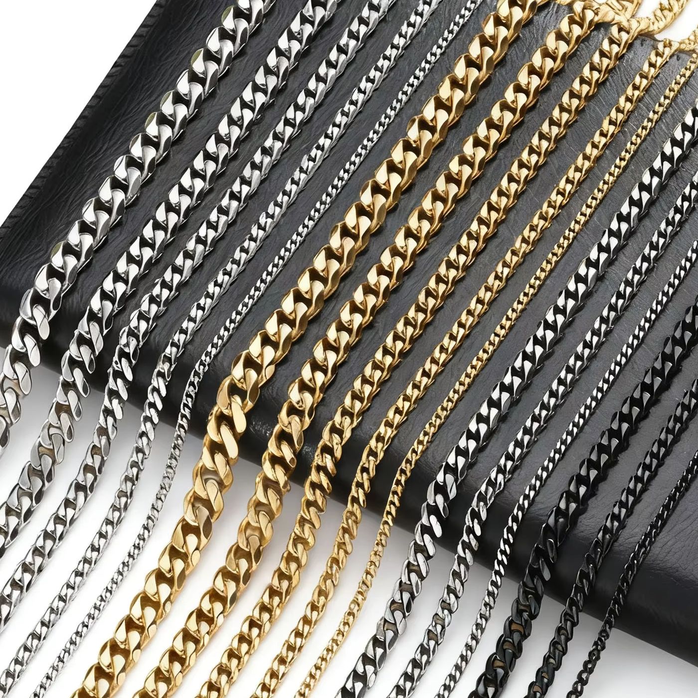 3-11MM Classic Cuban Chain Nec - огляд і ціна Cuban Link Chain 12Mm
