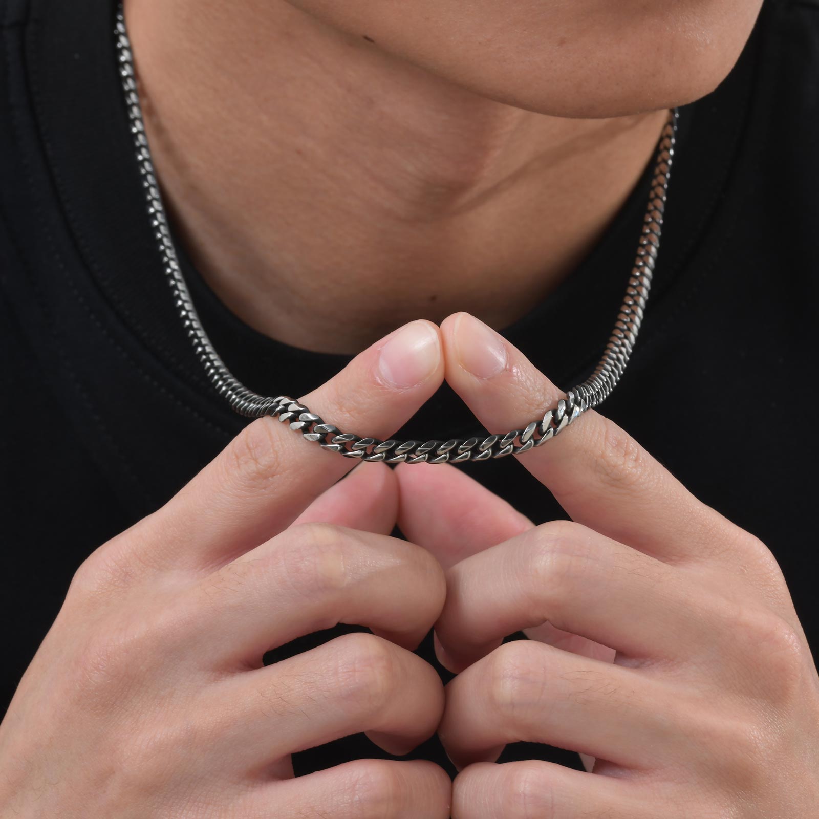 3-11MM Classic Cuban Chain Nec - огляд і ціна Cuban Link Chain 12Mm