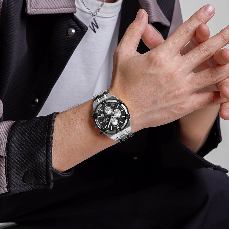 NAVIFORCE Men Quartz Chronogra - огляд і ціна Watch Accessories