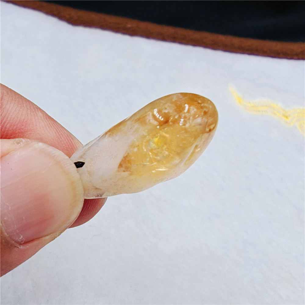 3PCS Natural Citrine Crystal P - огляд і ціна Crystal Pendant Necklace Natural Stone